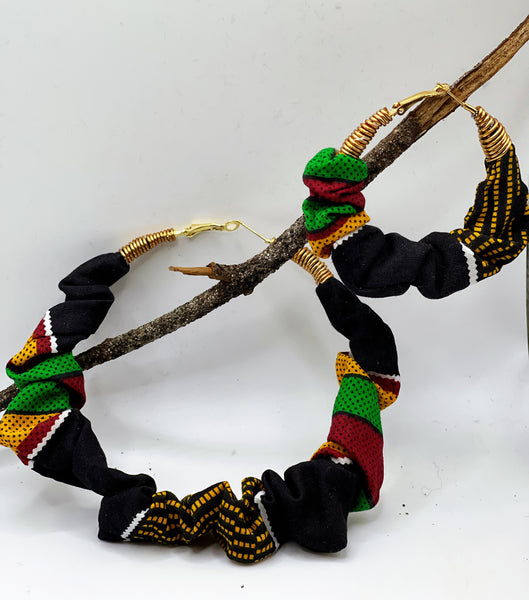 African Alocasia Earrings